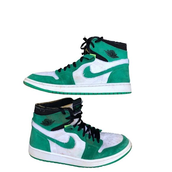 2020 Nike Air Jordan 1 High Zoom Air CMFT Stadium Green Size 10 - Picture 2 of 14